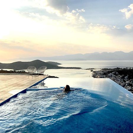 Villa Estee, Luxury Villa With Private Infinity Pool And Jacuzzi Elounda Zewnętrze zdjęcie